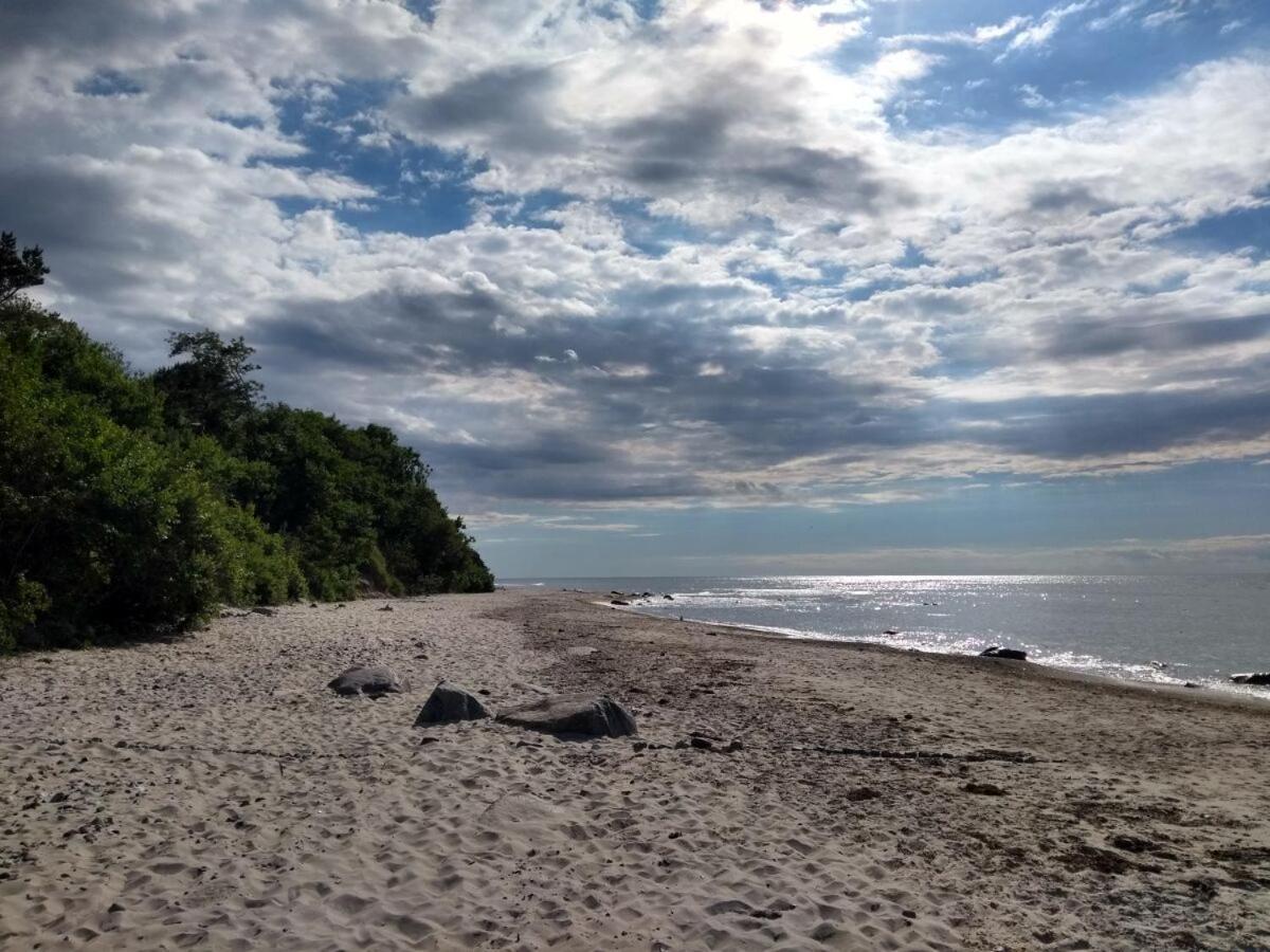 Strand-Appartement Am Bakenberg Dranske Esterno foto